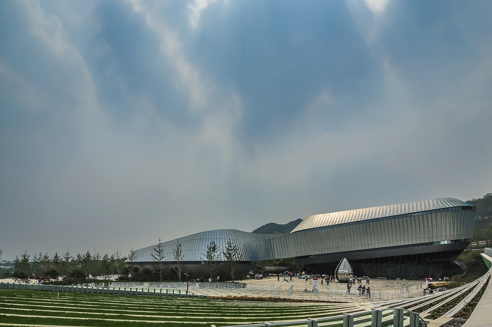 Terminado el Pabellón Temático, Expo Mundial de Horticultura de Qingdao por UNStudio. Fotografía por Edmon Leong