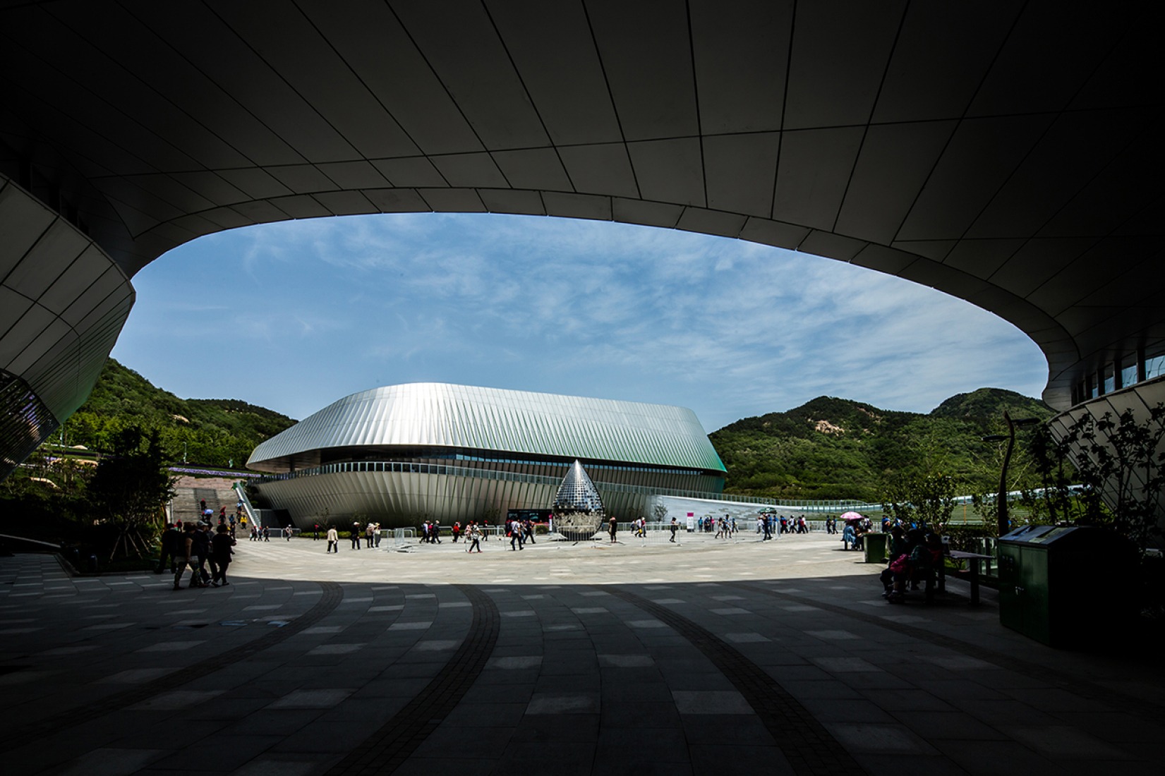 Terminado el Pabellón Temático, Expo Mundial de Horticultura de Qingdao por UNStudio. Fotografía por Edmon Leong