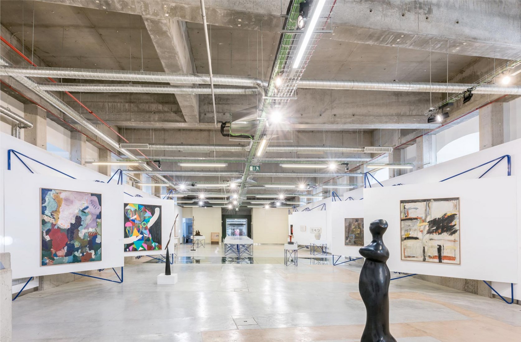 Diseño Expositivo del Museo de Arte Iberoaméricano-UAH por Alejandra Navarrete y Jaime Yndurain. Fotografía por Javier de Paz García