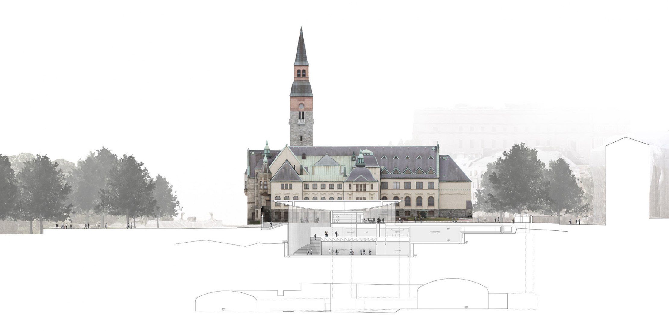 JKMM Architects win the competition to National Museum of Finland ...