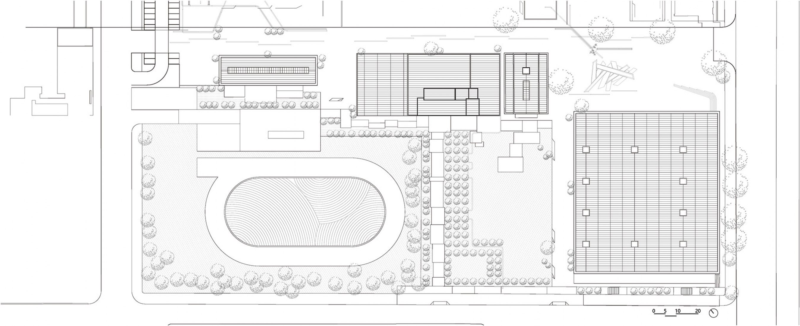 Plan maestro. Red Plum Parque Cultural y Creativo por AAarchitects & IIA Atelier