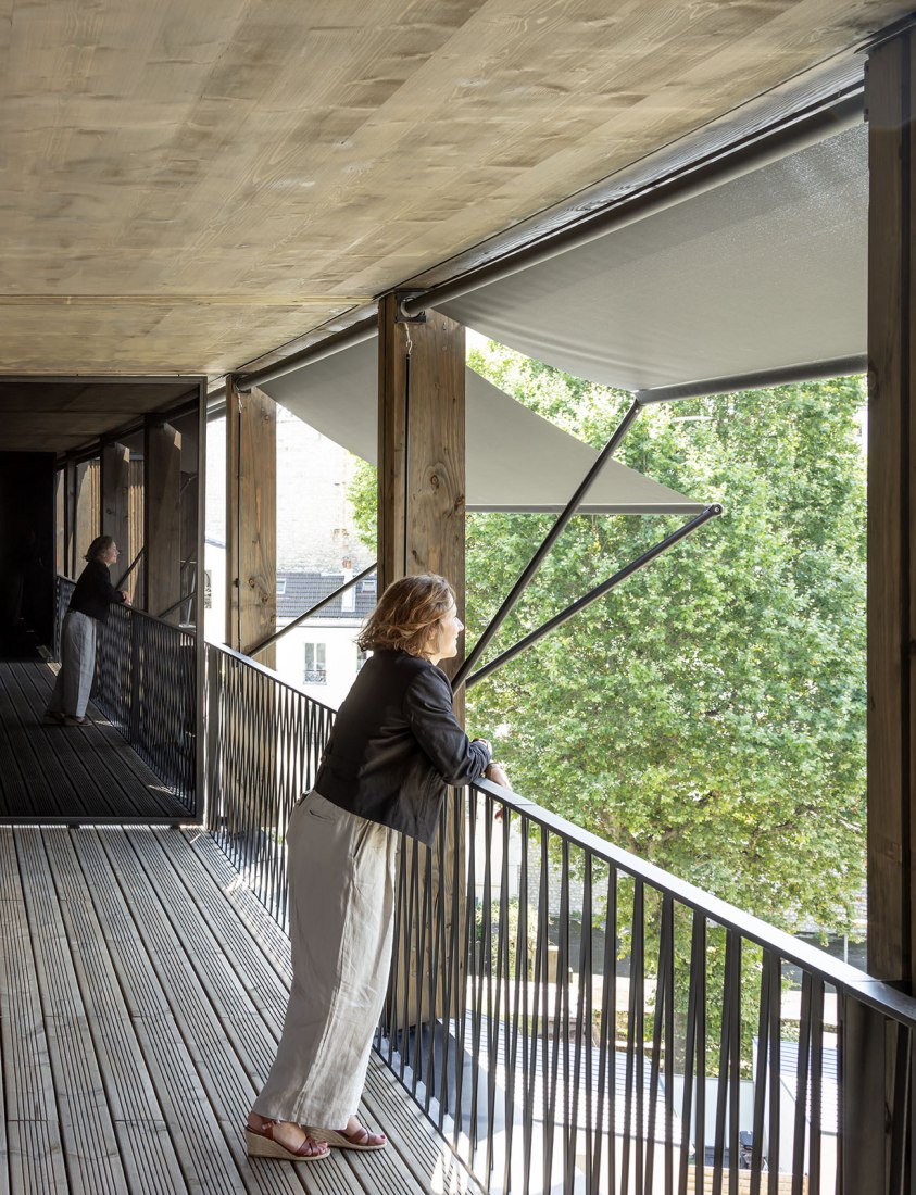 Etoffes de Tolbiac by Vincent Parreira-AAVP. Photograph by Luc Boegly.