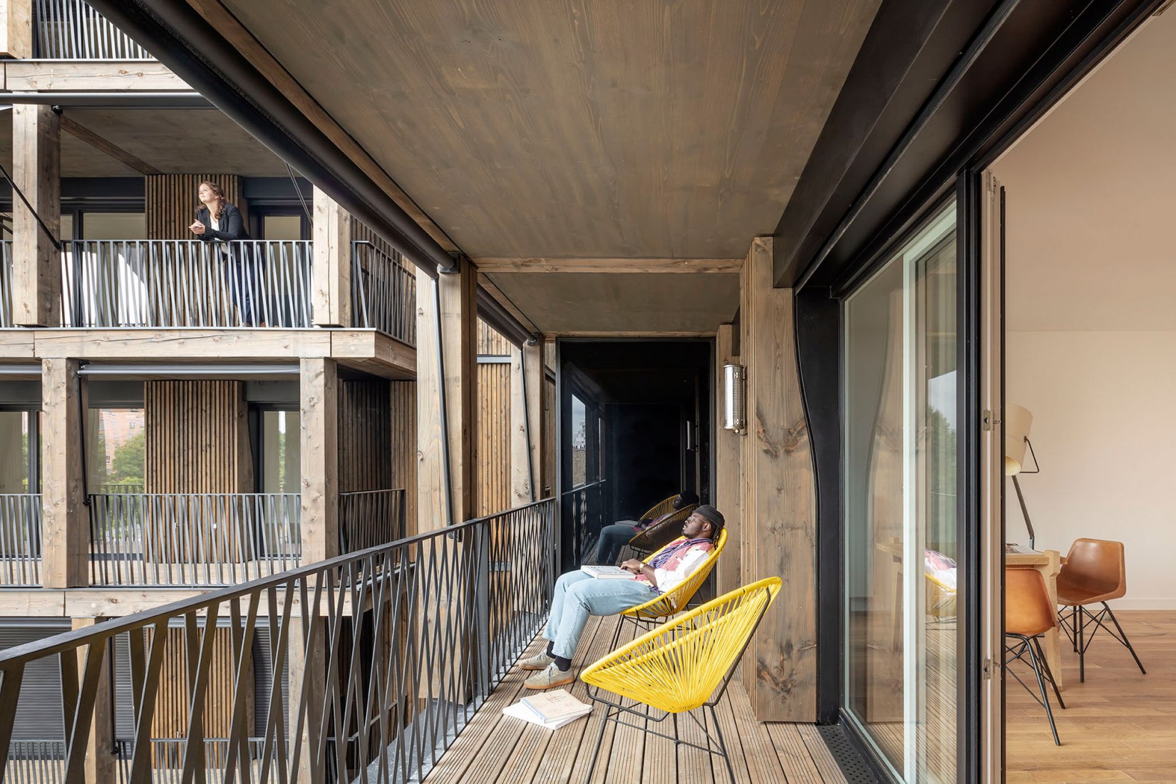 Etoffes de Tolbiac by Vincent Parreira-AAVP. Photograph by Luc Boegly.