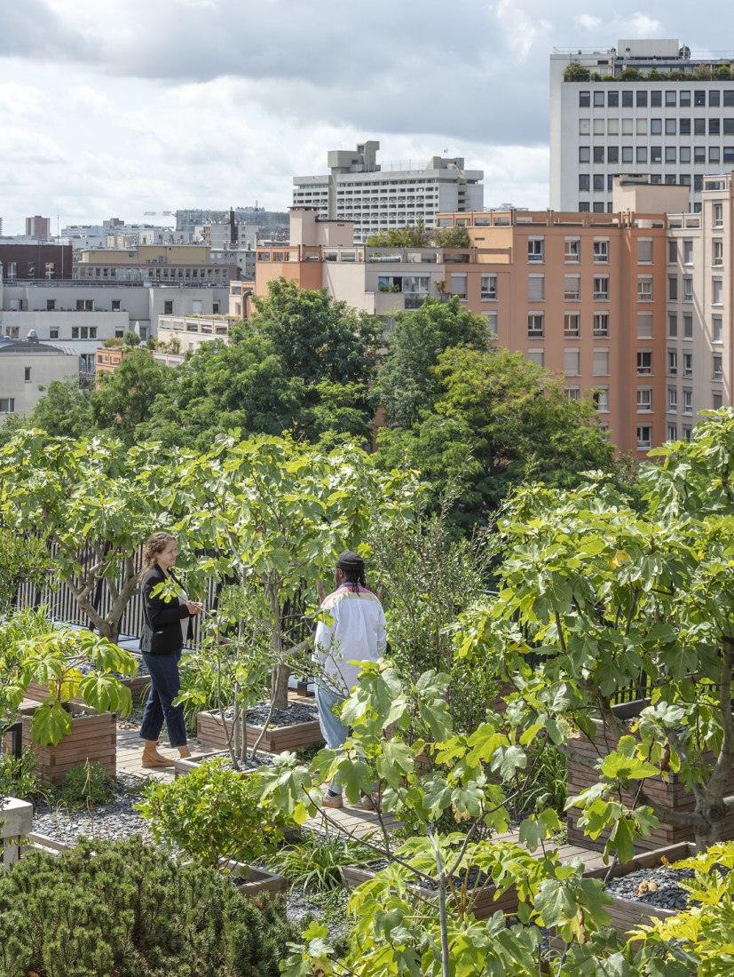 Etoffes de Tolbiac by Vincent Parreira-AAVP. Photograph by Luc Boegly.
