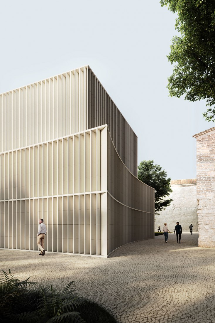 Visualización. Archivo Histórico Provincial de Burgos por ABLM Arquitectos + ATELIER 62.