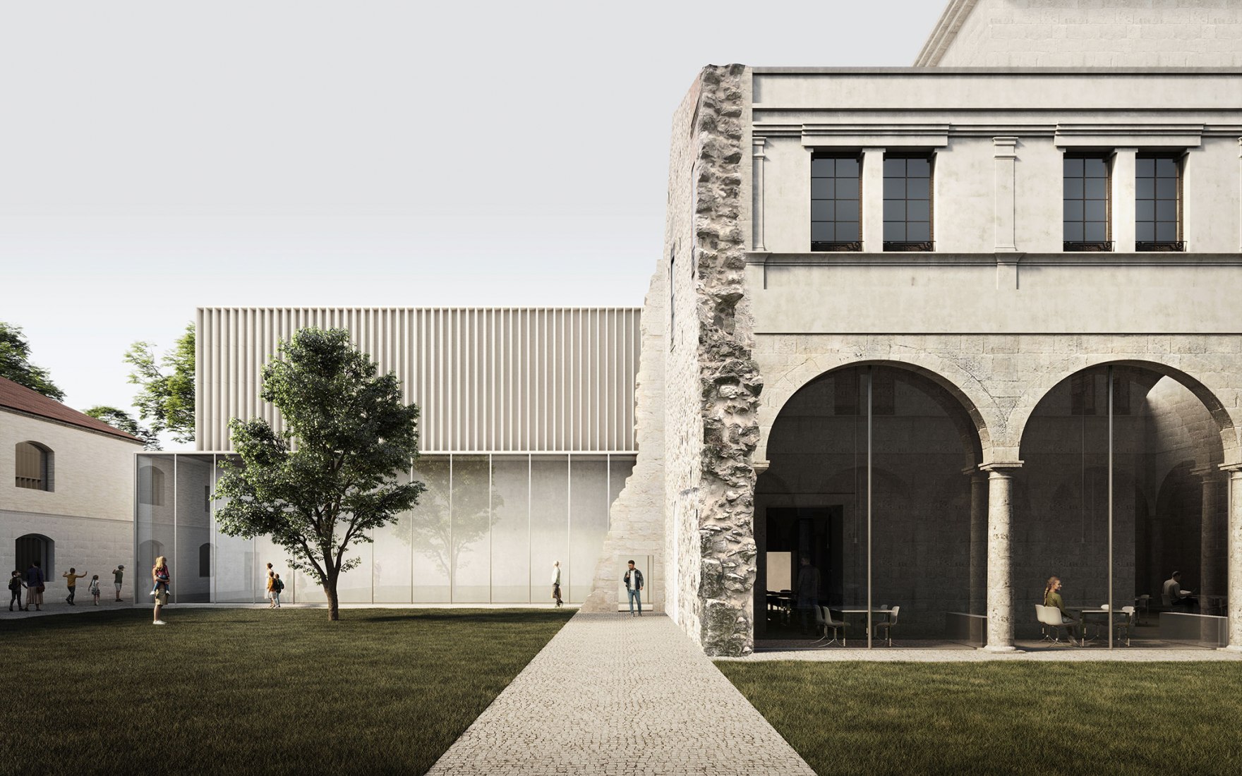 Visualización. Archivo Histórico Provincial de Burgos por ABLM Arquitectos + ATELIER 62.