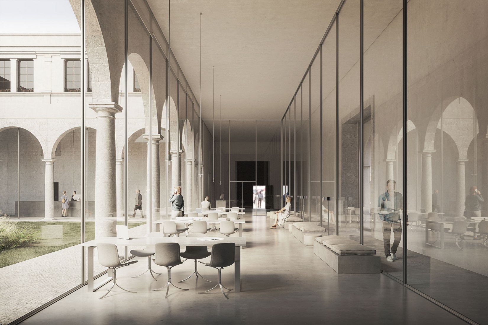Visualización. Archivo Histórico Provincial de Burgos por ABLM Arquitectos + ATELIER 62.