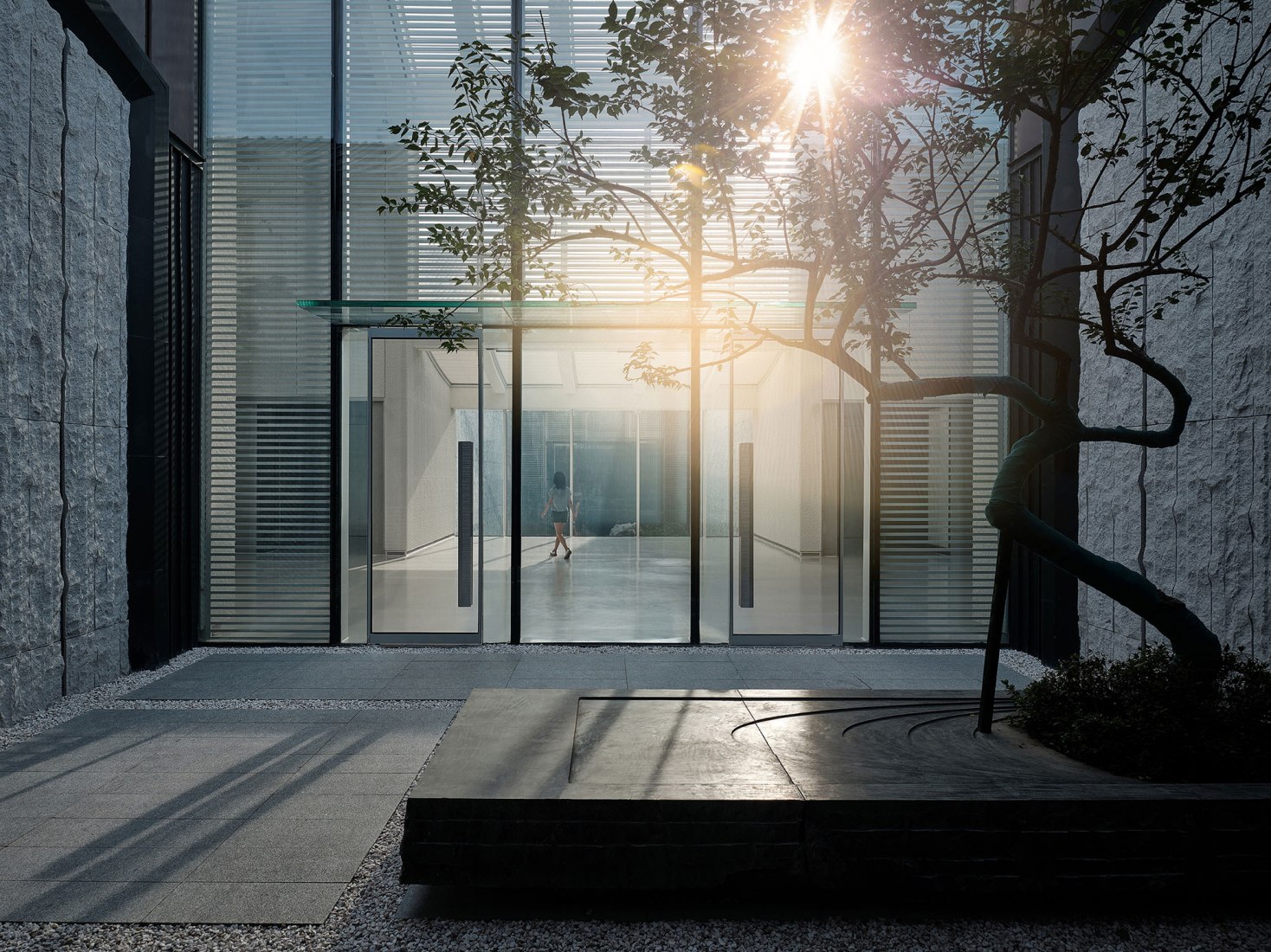 Xu Wei Art Museum and Qingteng Square by ACRC. Photograph by Lei Tantan.