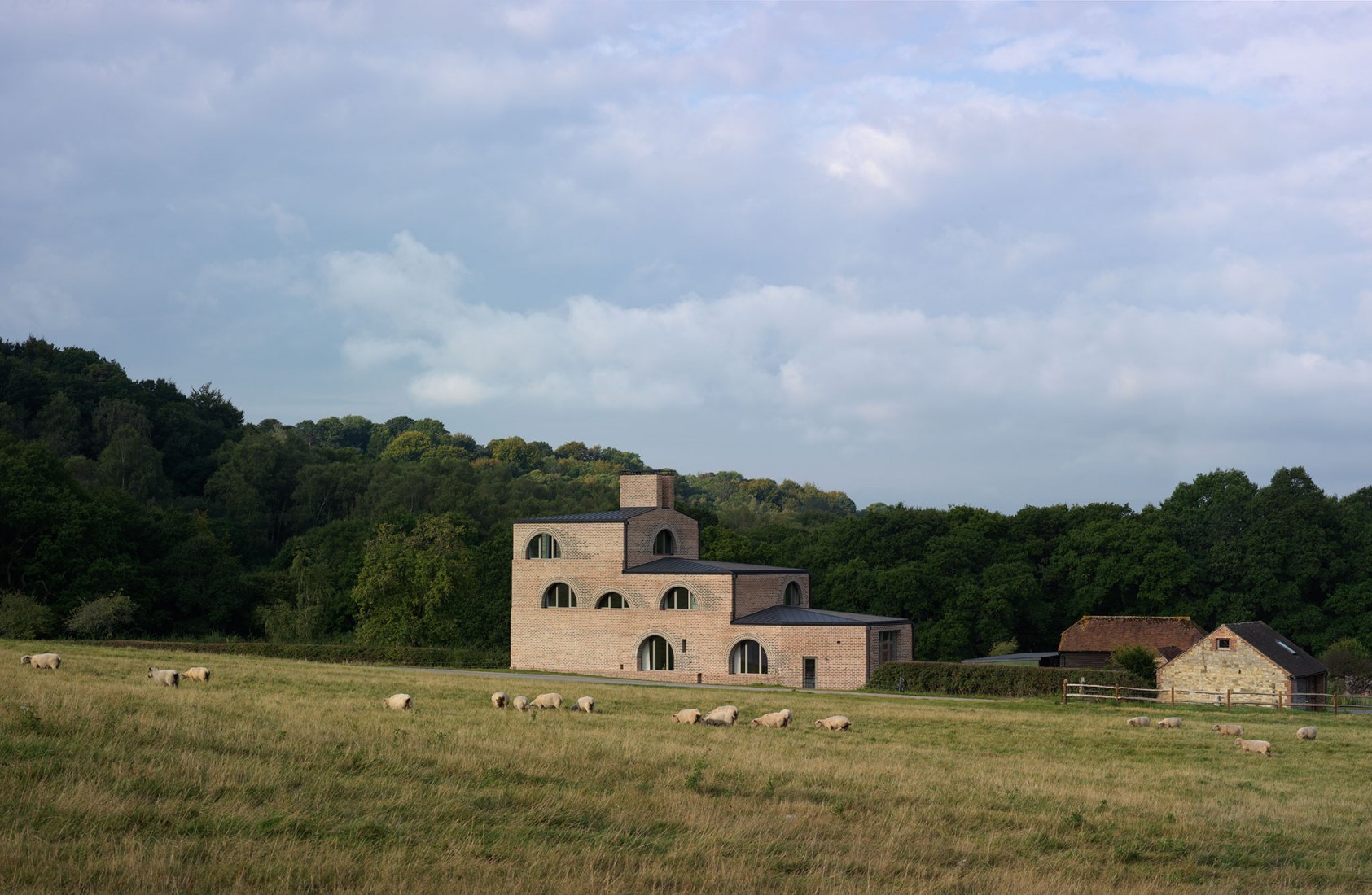 Nithurst Farm by Adam Richards Architects. Photograph by Brotherton Lock