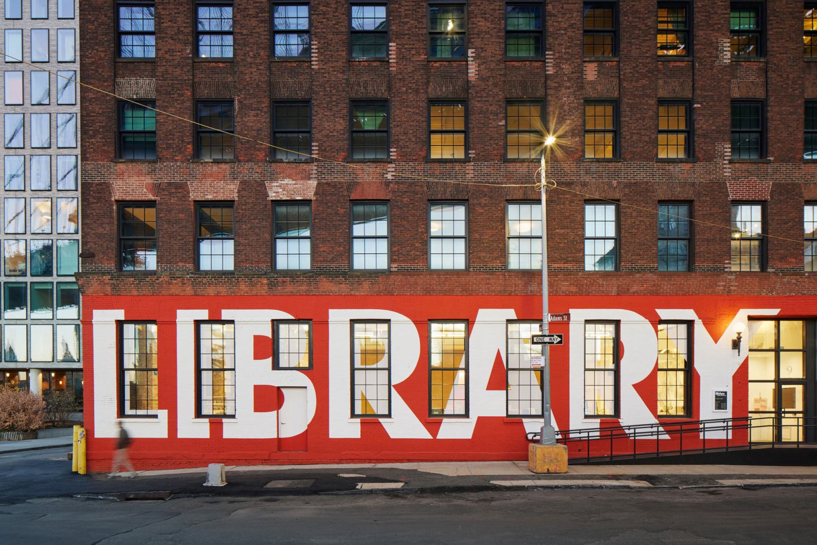 Adams Street Library by WORKac. Photography by Bruce Damonte.