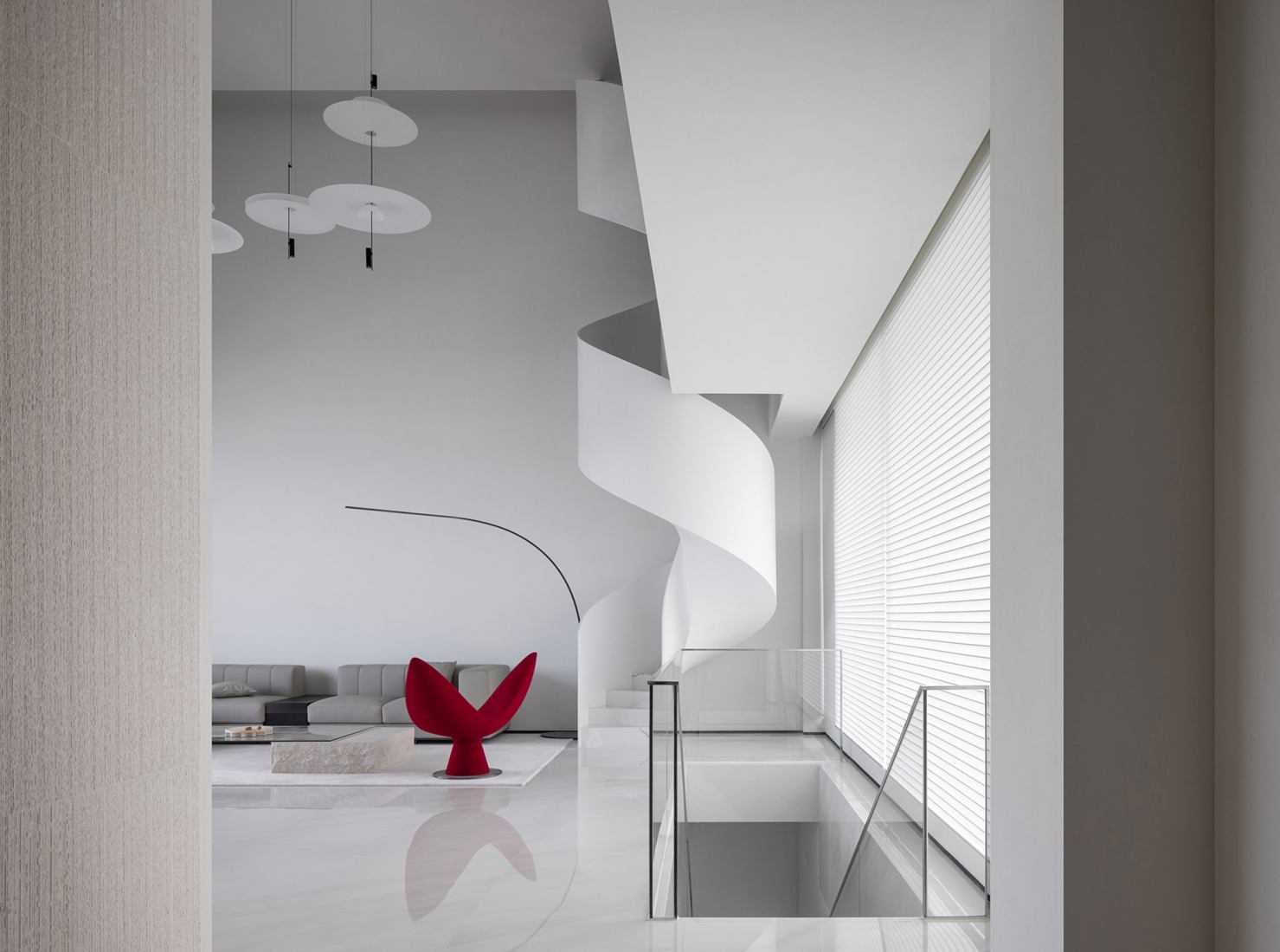 L House por AD ARCHITECTURE. Fotografía por Ouyang Yun.
