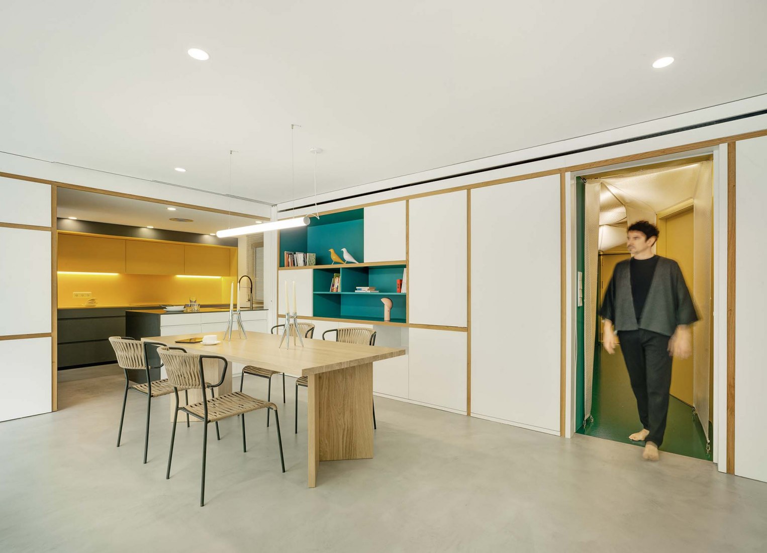 House f (x) by Adhoc Arquitectura y Territorio. Photograph by David Frutos.