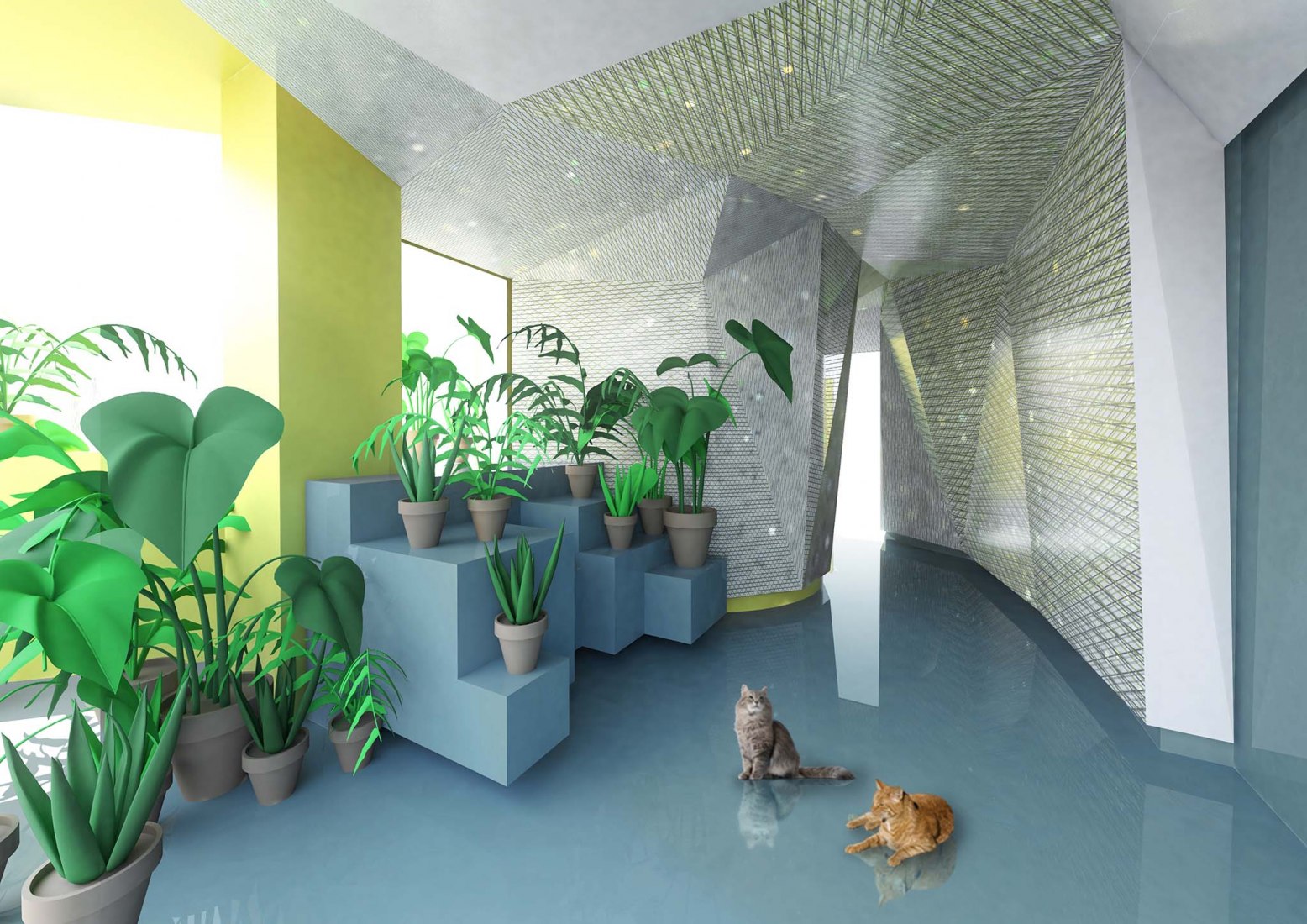 Display. House f (x) by Adhoc Arquitectura y Territorio.