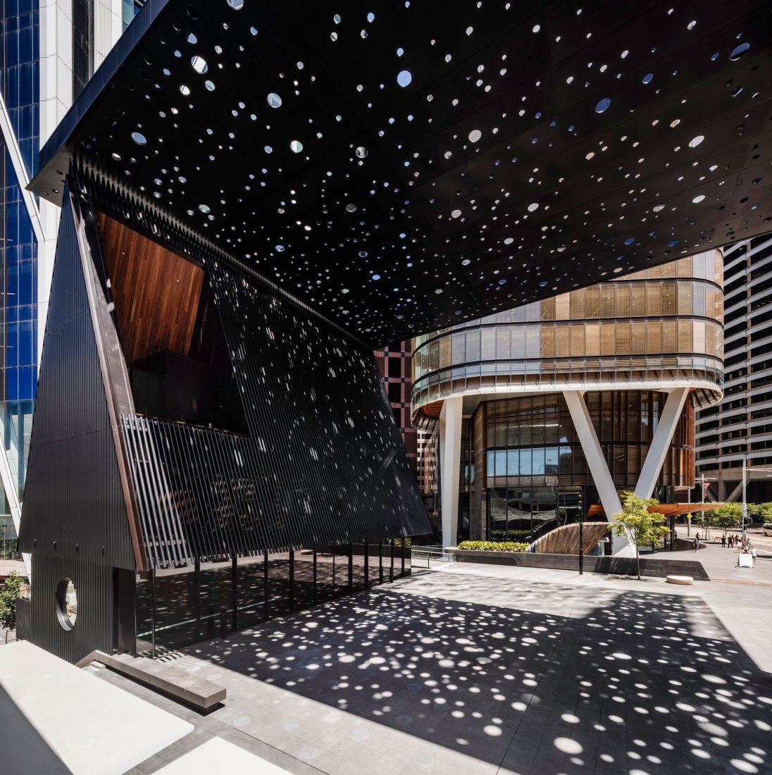 George Street Plaza & Community Building by Adjaye Associates. Photograph by Trevor Mein.