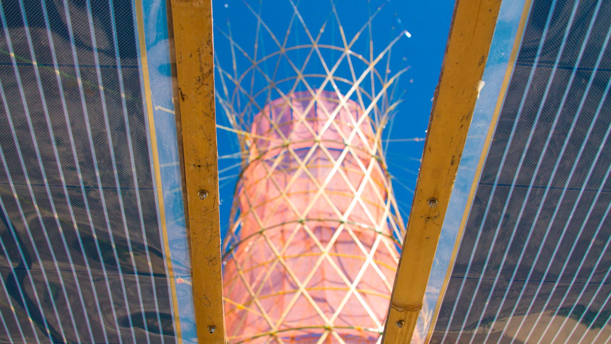 Warka Water by Arturo Vittori. Photograph © Architecture and Vision / Arturo Vittori