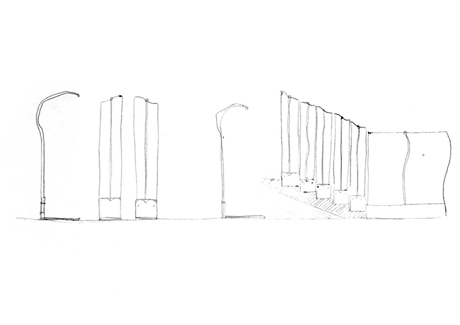 Sketch. Transparent Tunnel. Explore the Restoration of Casa Batlló 2019 by Agencia HACHE
