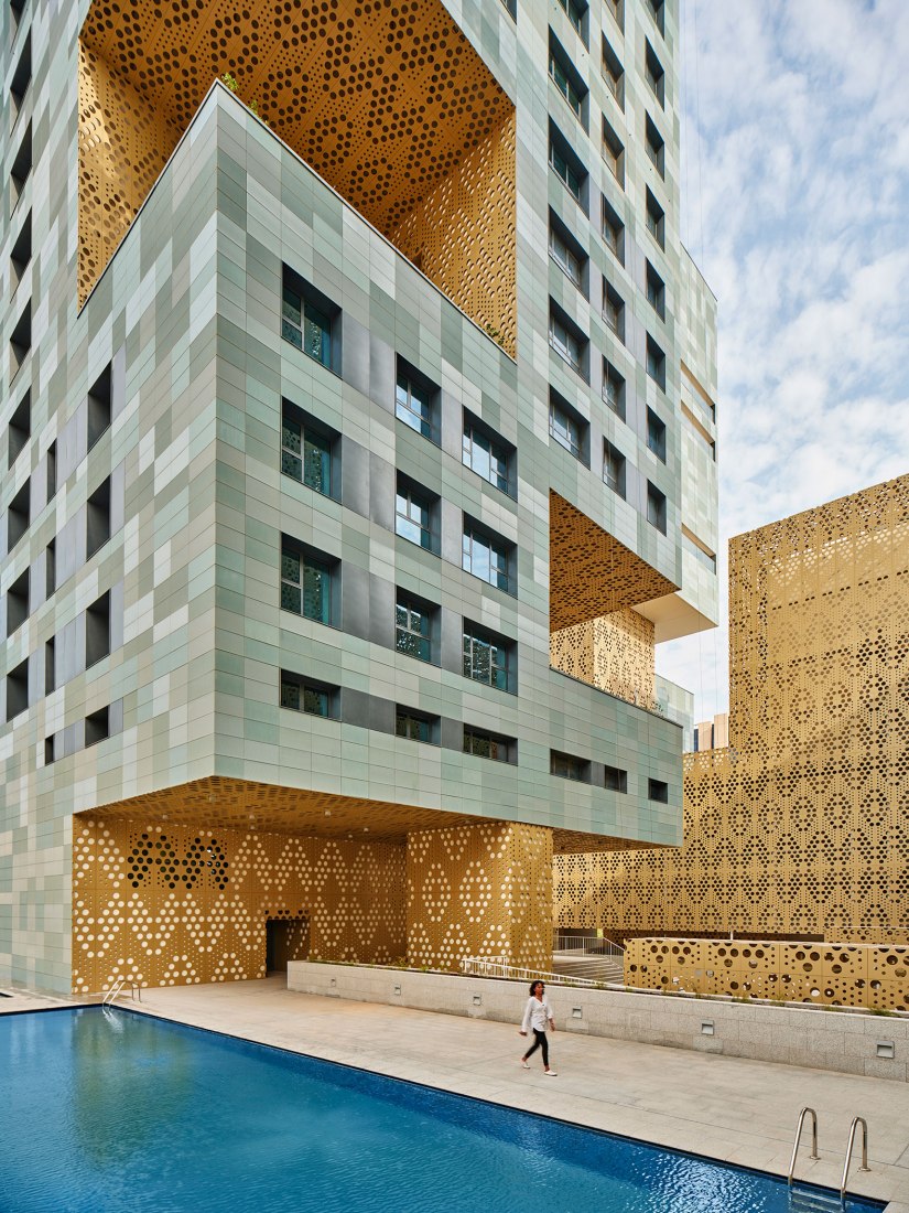 Wafra Living by AGi Architects. Photograph by Mohammad Taqi Ashkanani.