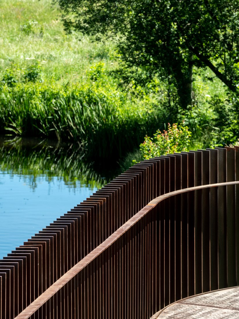 Puente de Furelos por AGi Architects. Fotografía por Héctor Santos-Díez.