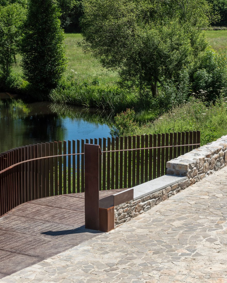 Puente de Furelos por AGi Architects. Fotografía por Héctor Santos-Díez.