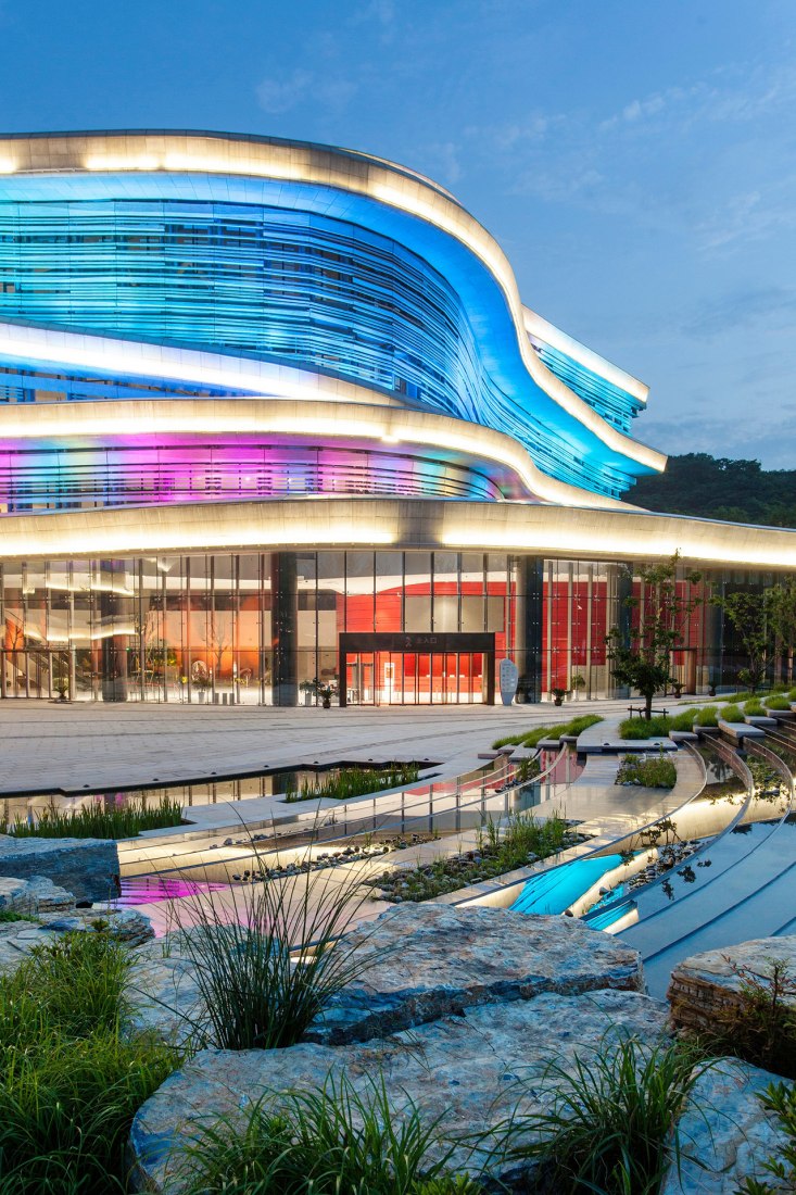 Nanjing Tangshan Geopark Museum por Hassell, China. Fotografía cortesía de Hassell.