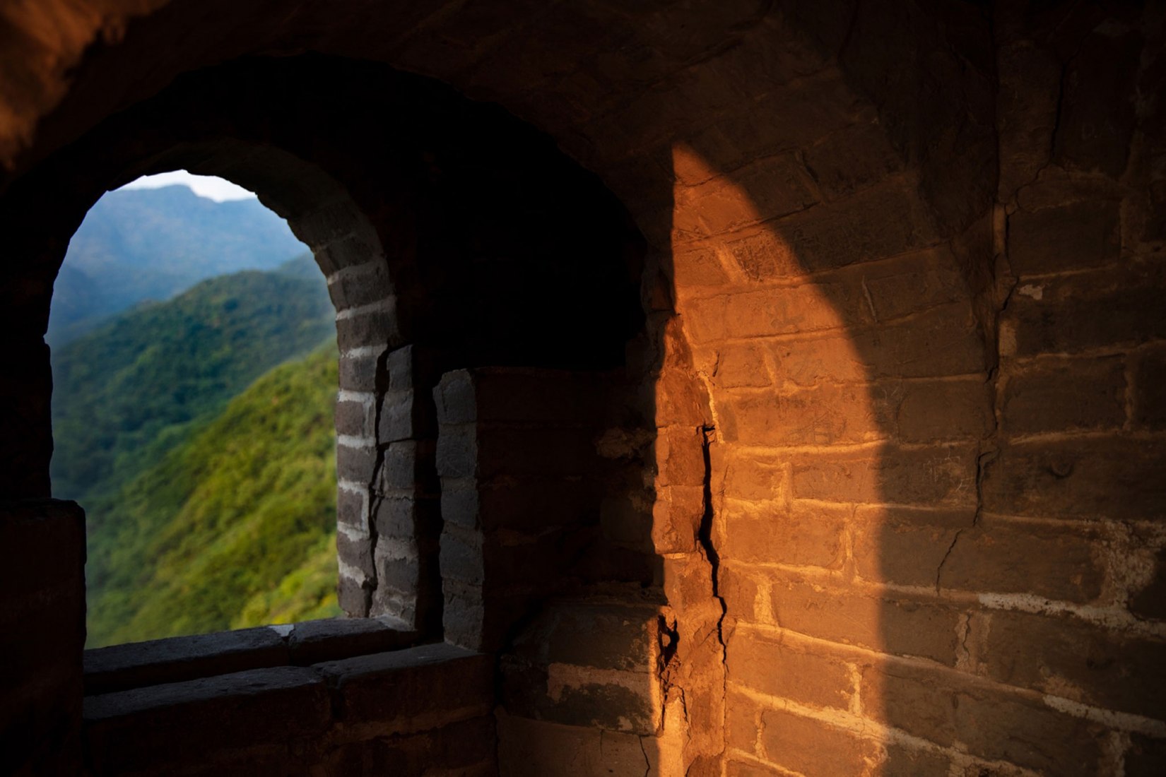 A Night on the Great Wall of China, Courtesy of Airbnb. Image courtesy of Airbnb