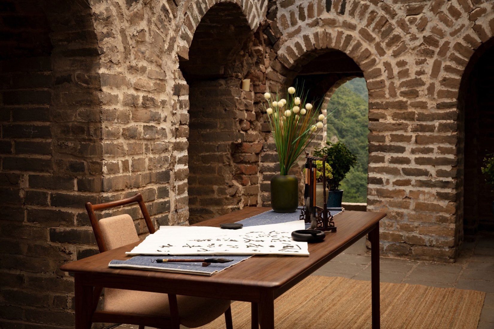 A Night on the Great Wall of China, Courtesy of Airbnb. Image courtesy of Airbnb
