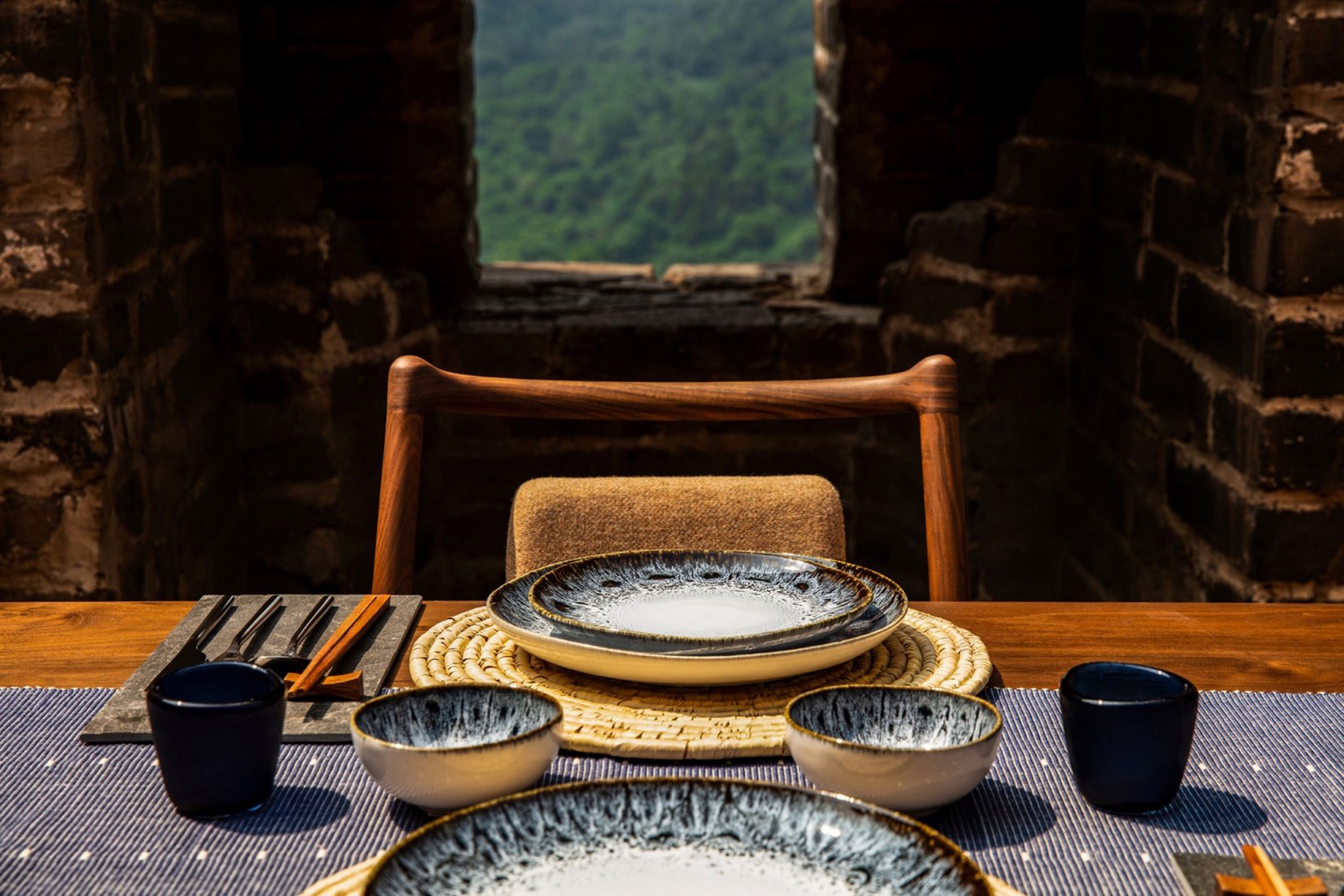 A Night on the Great Wall of China, Courtesy of Airbnb. Image courtesy of Airbnb