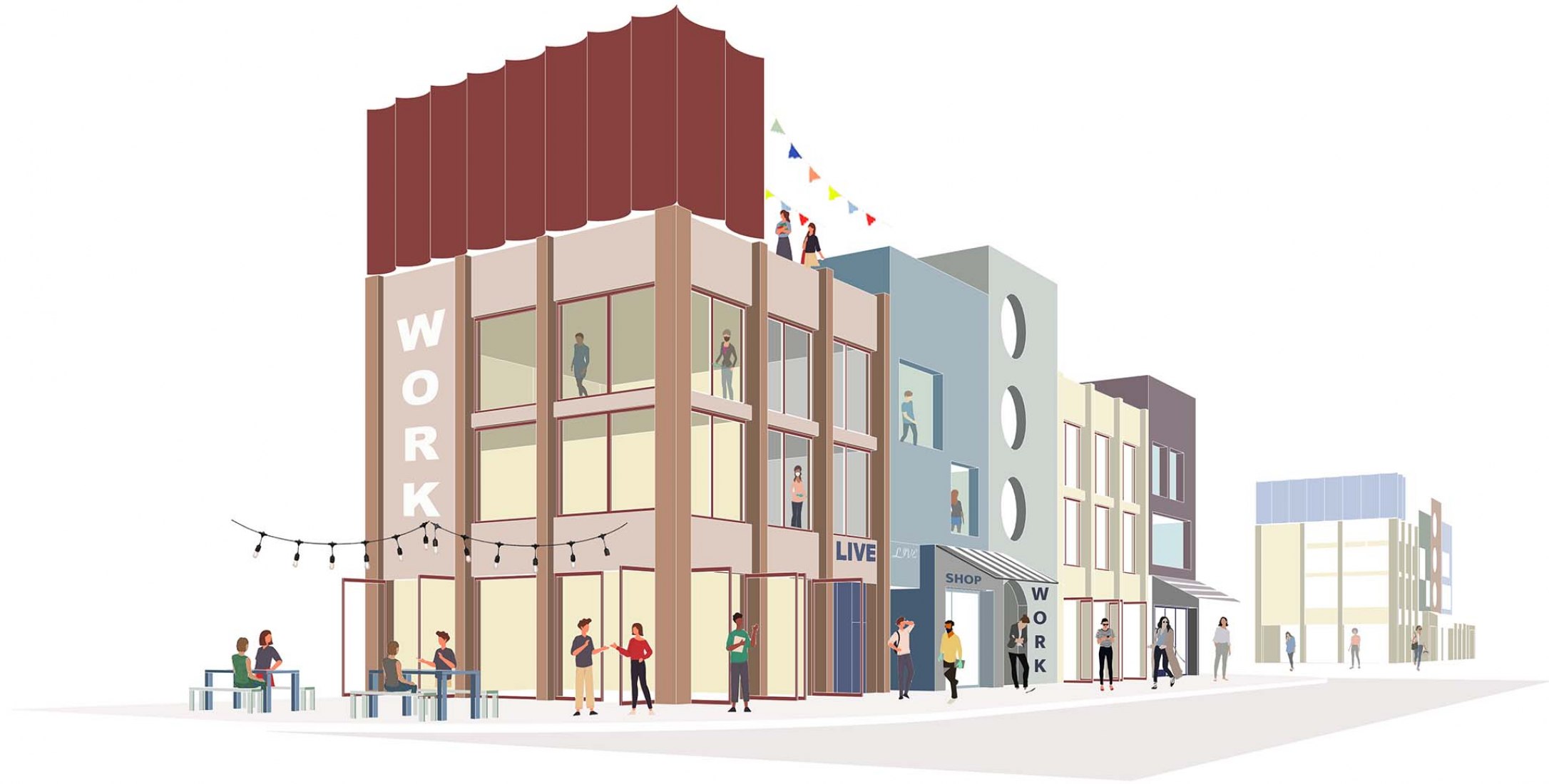 Viaje diario de 20 minutos por Elli Farrant Architects