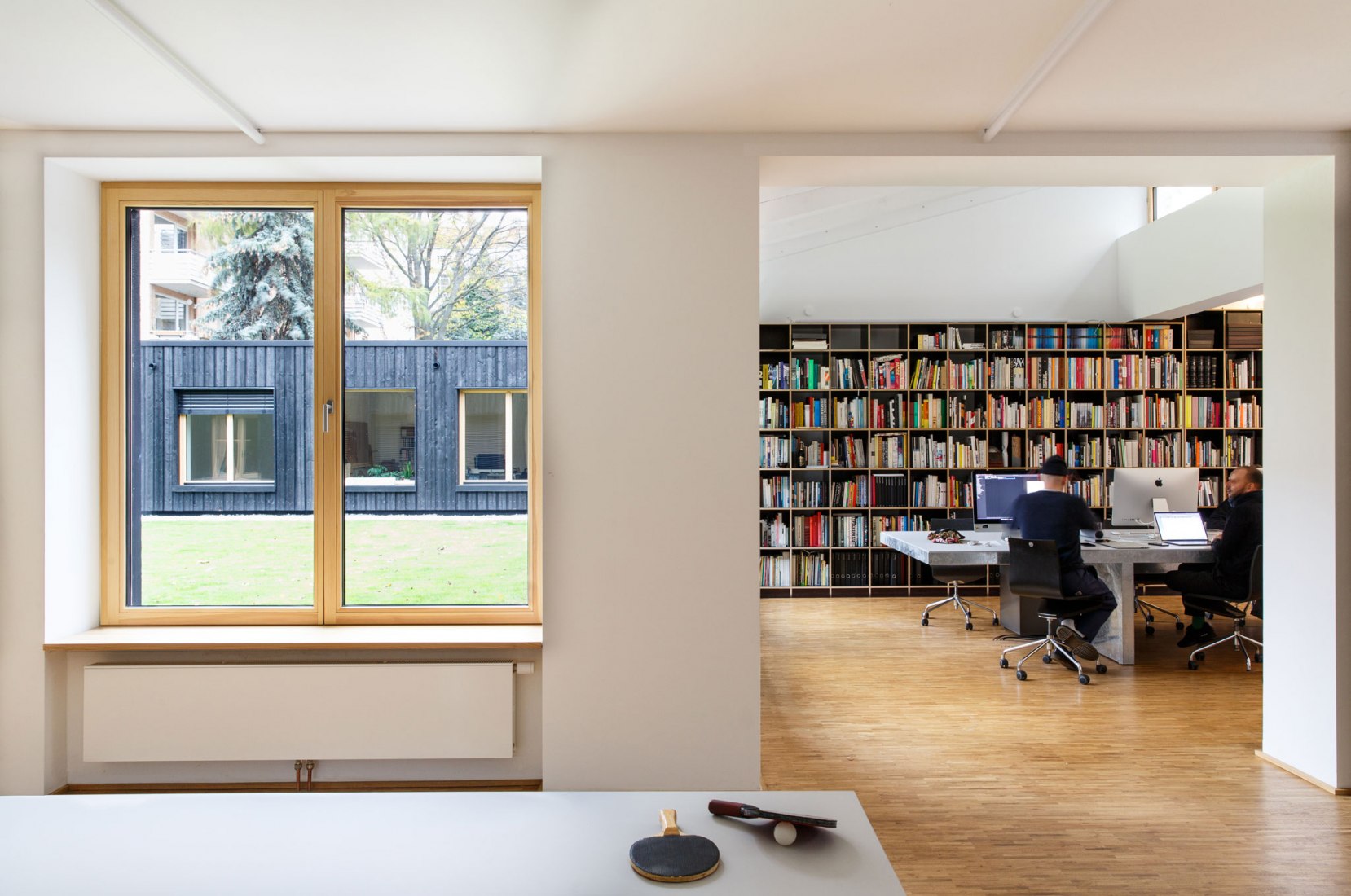 Renovation of an Old Locksmith Shop by ALAS Alarcon Linde Architects. Photograph by Ronald Patrick.