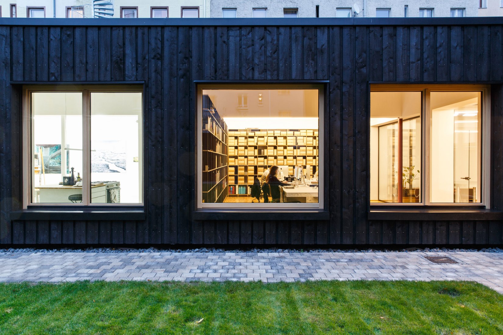 Renovation of an Old Locksmith Shop by ALAS Alarcon Linde Architects. Photograph by Ronald Patrick.