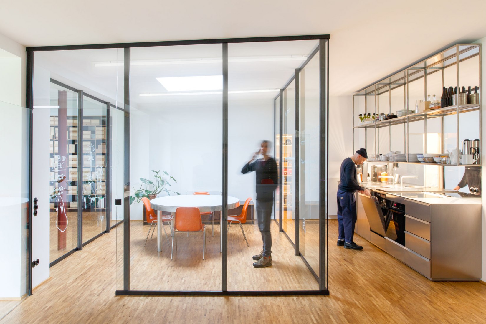 Renovation of an Old Locksmith Shop by ALAS Alarcon Linde Architects. Photograph by Ronald Patrick.