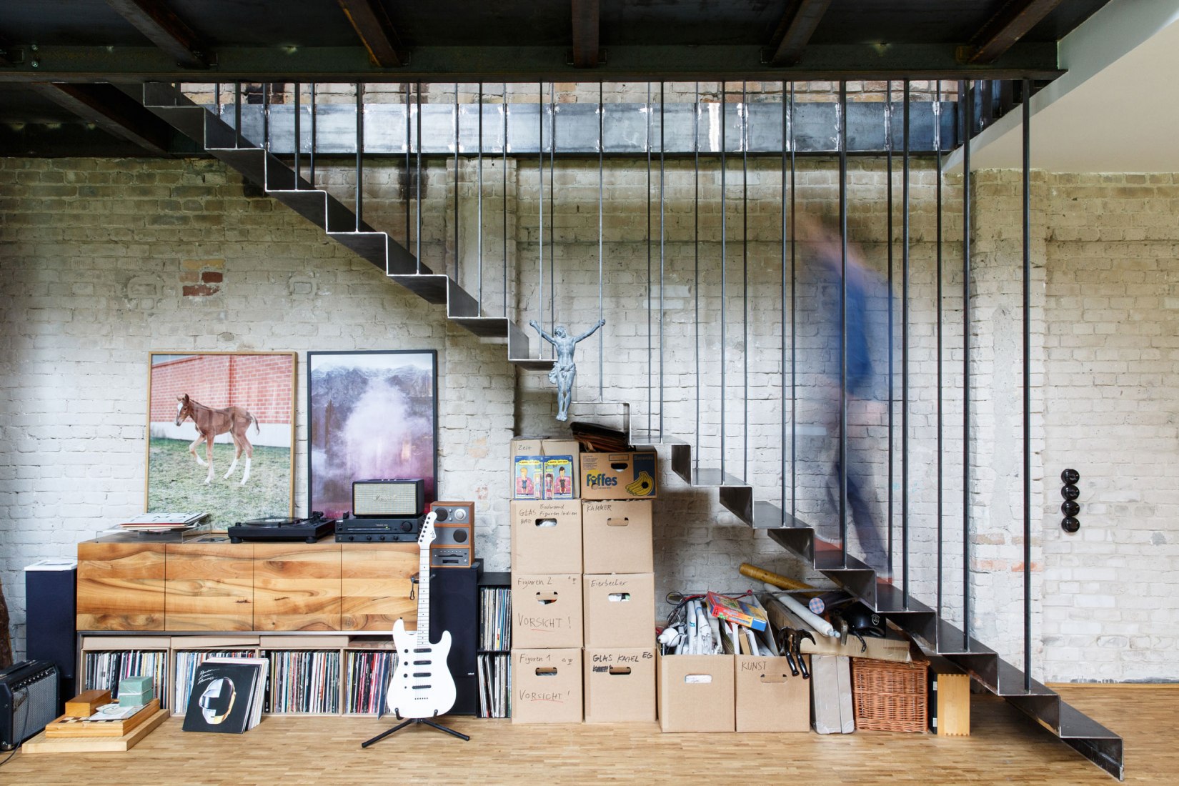 Renovation of an Old Locksmith Shop by ALAS Alarcon Linde Architects. Photograph by Ronald Patrick.