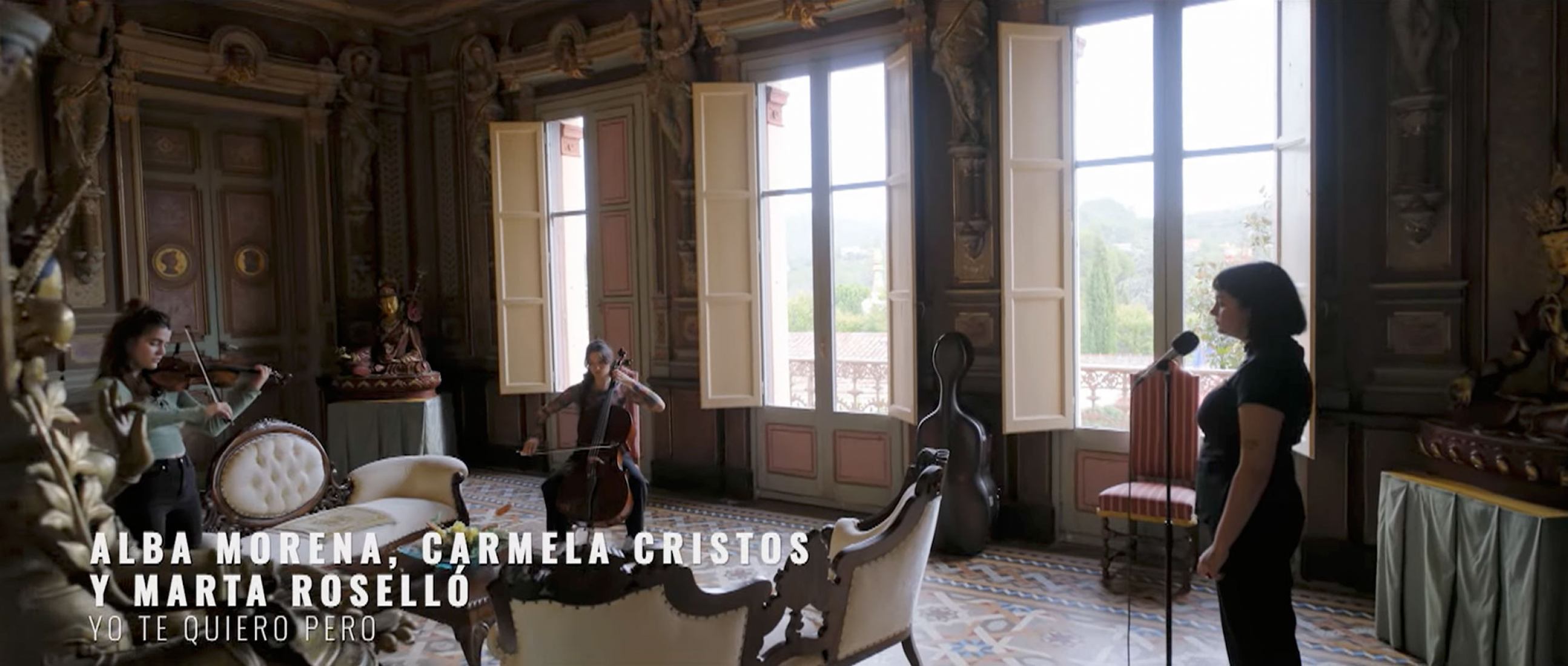 «Yo te quiero pero» por Alba Morena, Carmela Cristos y Marta Roselló.