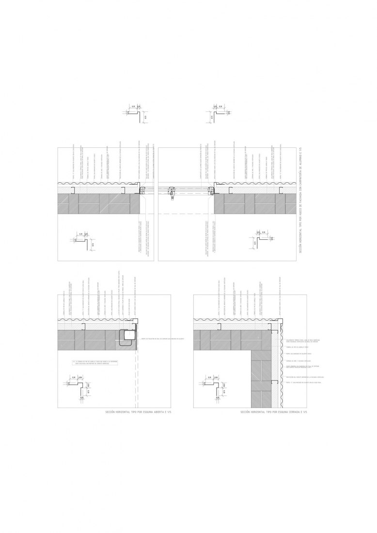 Façade details. Granero House by Alberich-Rodríguez Arquitectos. 