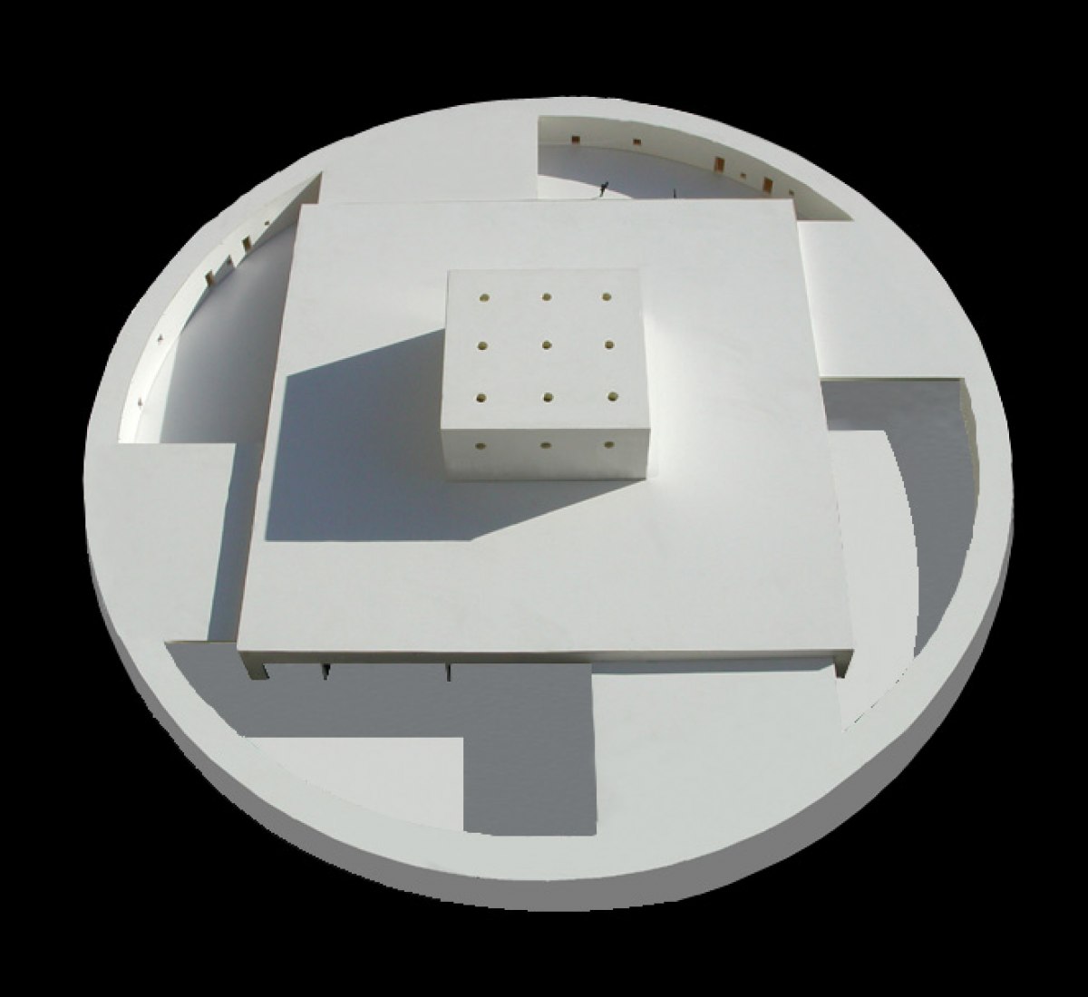 Maqueta. Guardería de Benetton por Alberto Campo Baeza