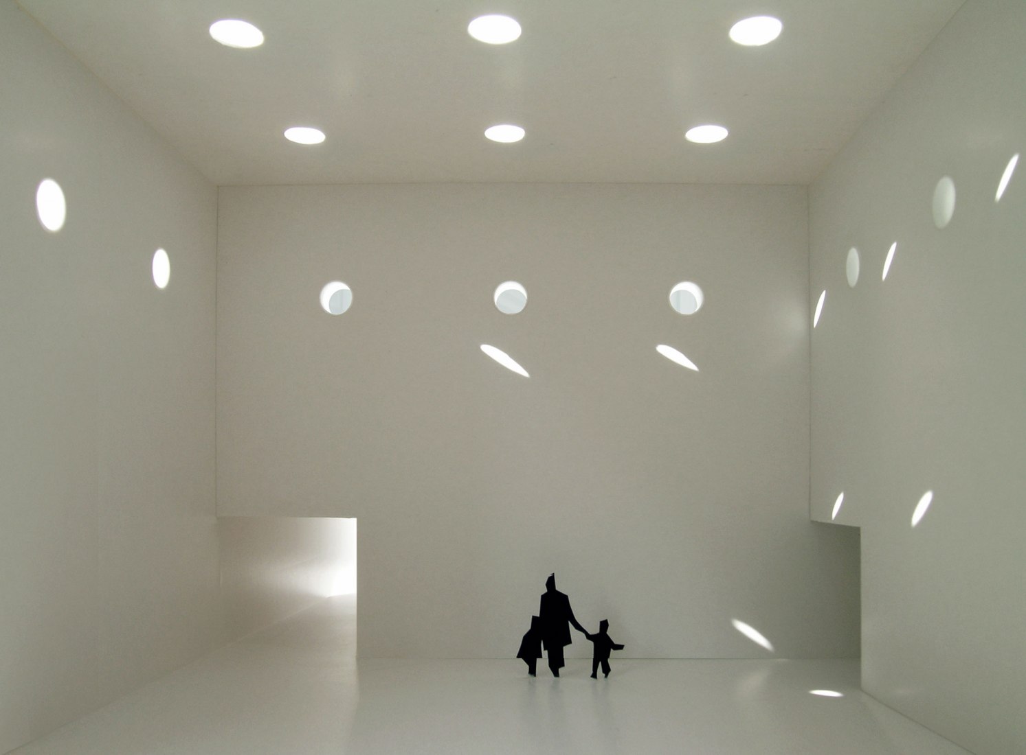 Maqueta. Guardería de Benetton por Alberto Campo Baeza