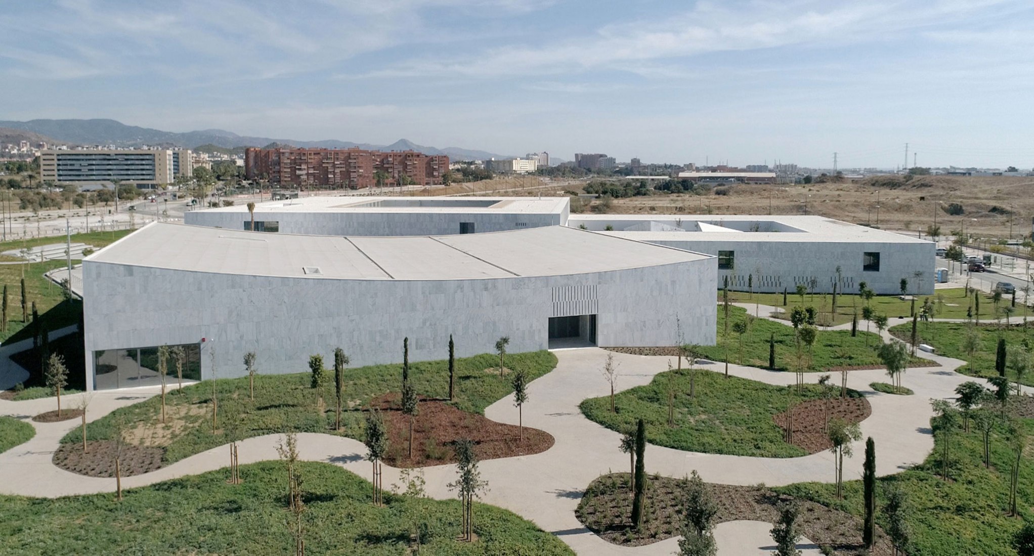 Headquarters and Auditorium for the University of Málaga by alcolea+tárrago / Roberto Ercilla. Photograph by Javier Callejas. 
