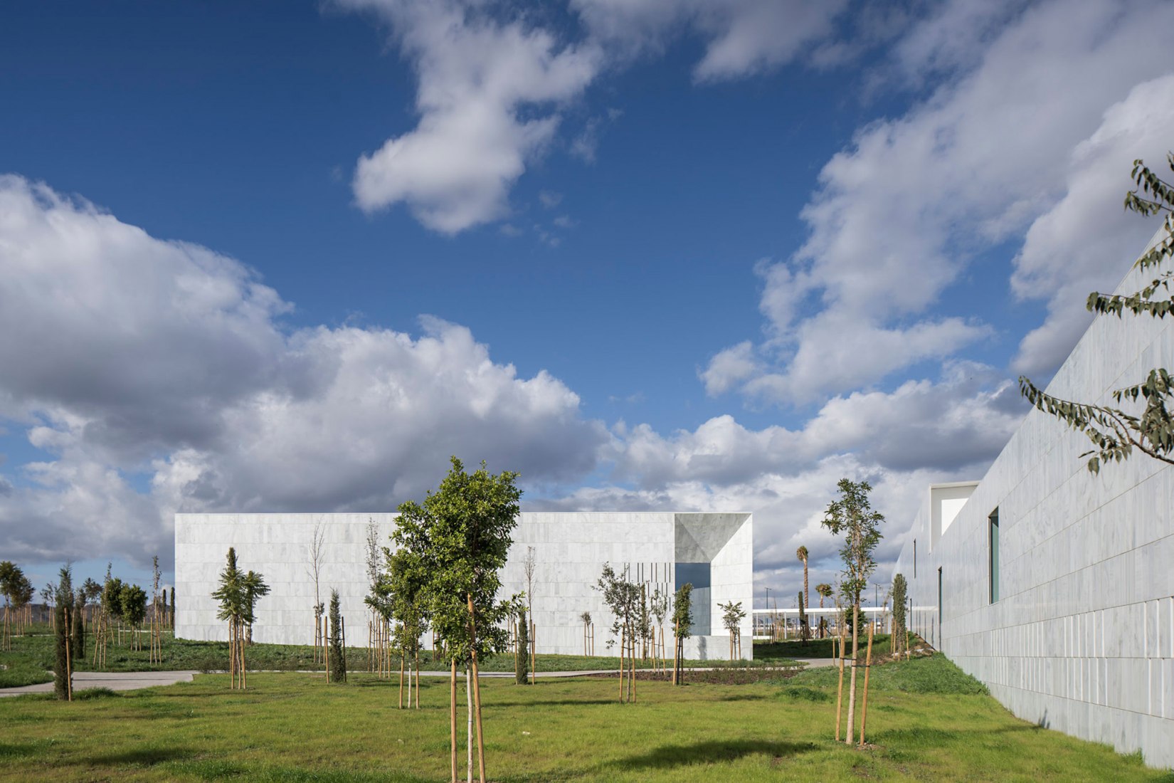 Headquarters and Auditorium for the University of Málaga by alcolea+tárrago / Roberto Ercilla. Photograph by Javier Callejas. 