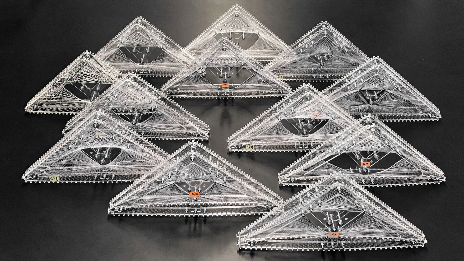Robotically woven fibers to build a facade. Texoversum Innovation ...