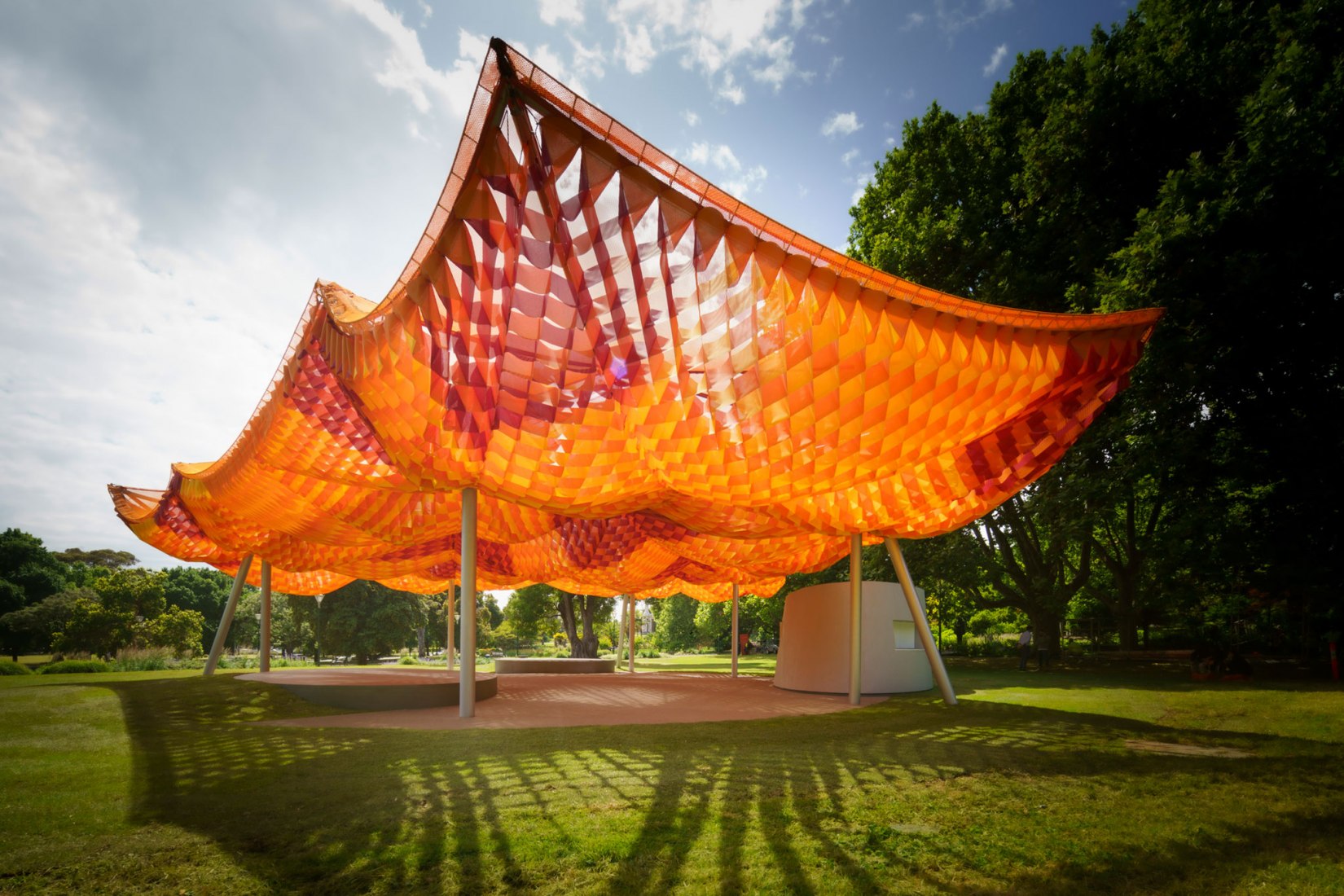 Noveno MPavilion por all(zone). Fotografía por John Gollings.
