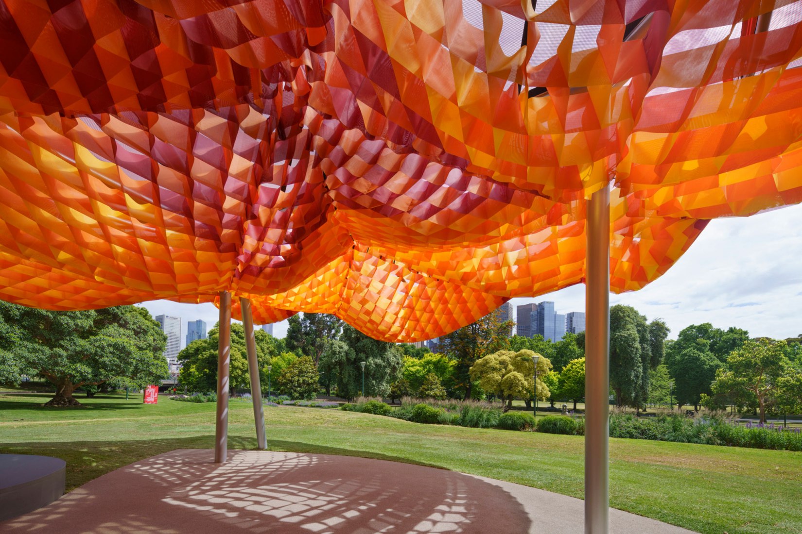 Noveno MPavilion por all(zone). Fotografía por John Gollings.