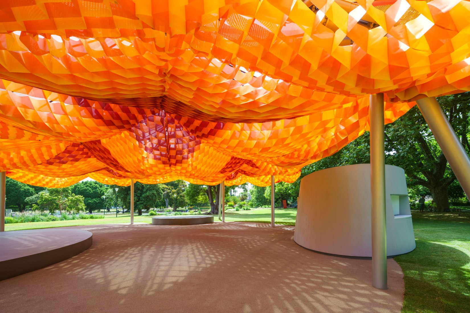 Noveno MPavilion por all(zone). Fotografía por John Gollings.