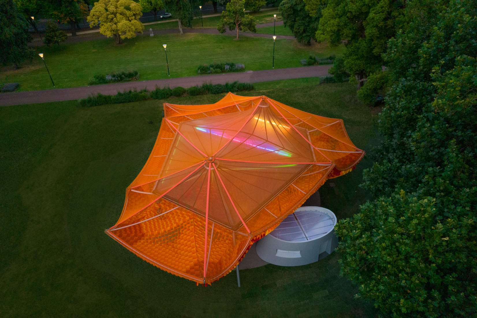 Noveno MPavilion por all(zone). Fotografía por John Gollings.