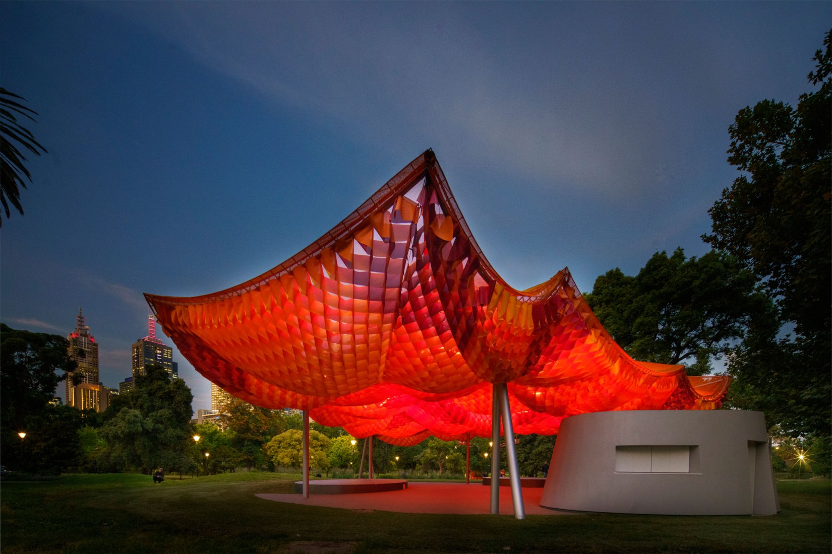 Noveno MPavilion por all(zone). Fotografía por John Gollings.