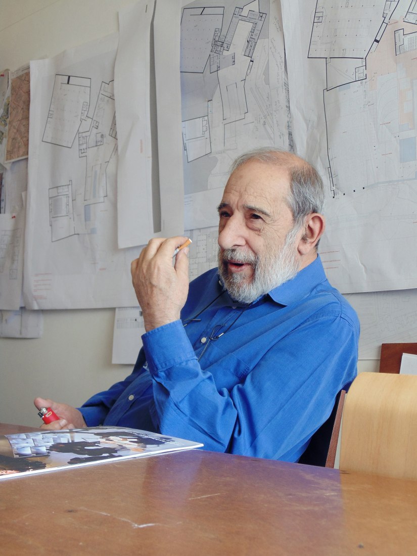 Álvaro Siza. Fotografía por António Choupina.