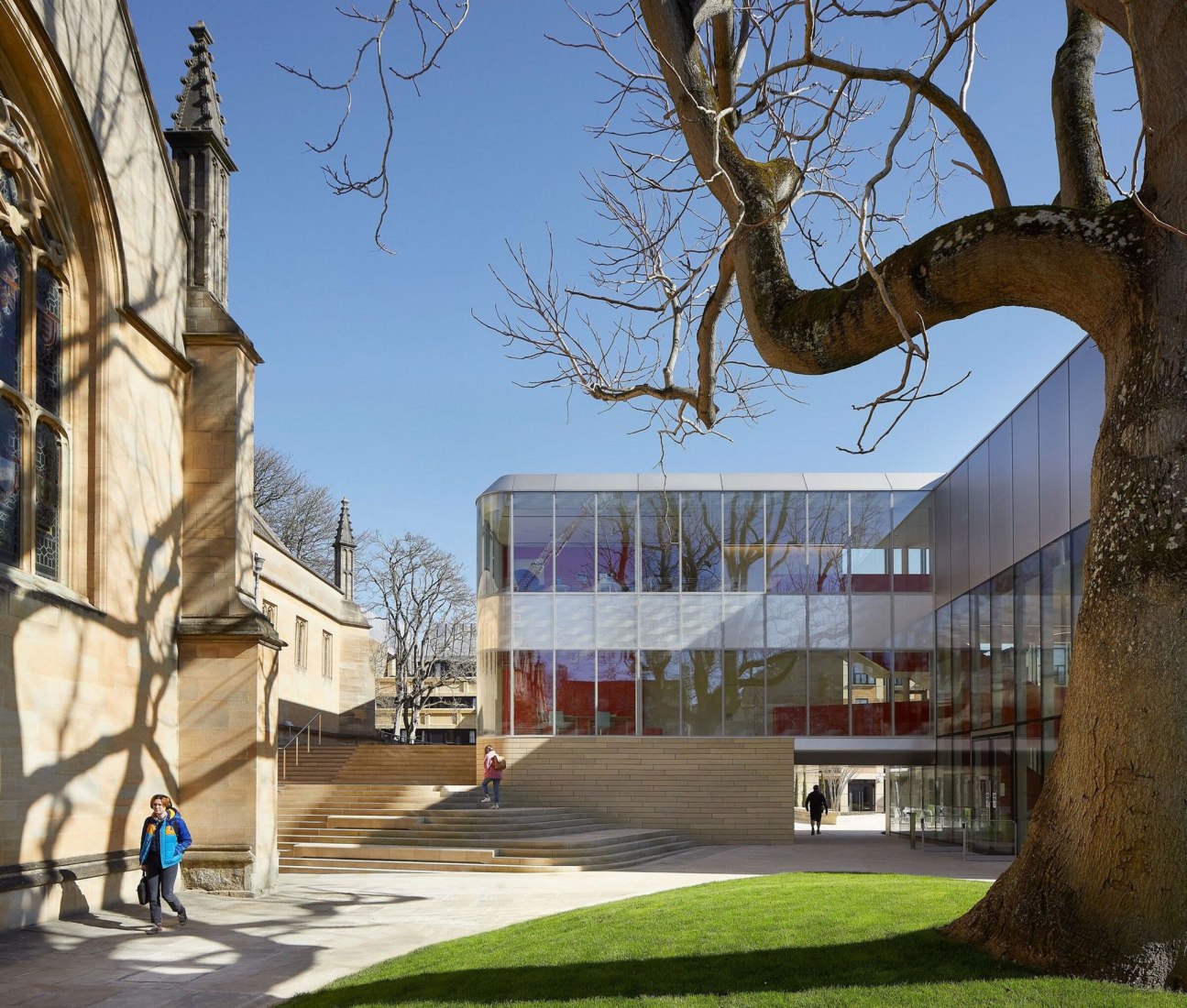 Wadham College by Amanda Levete Architects. Photograph by Hufton & Crow
