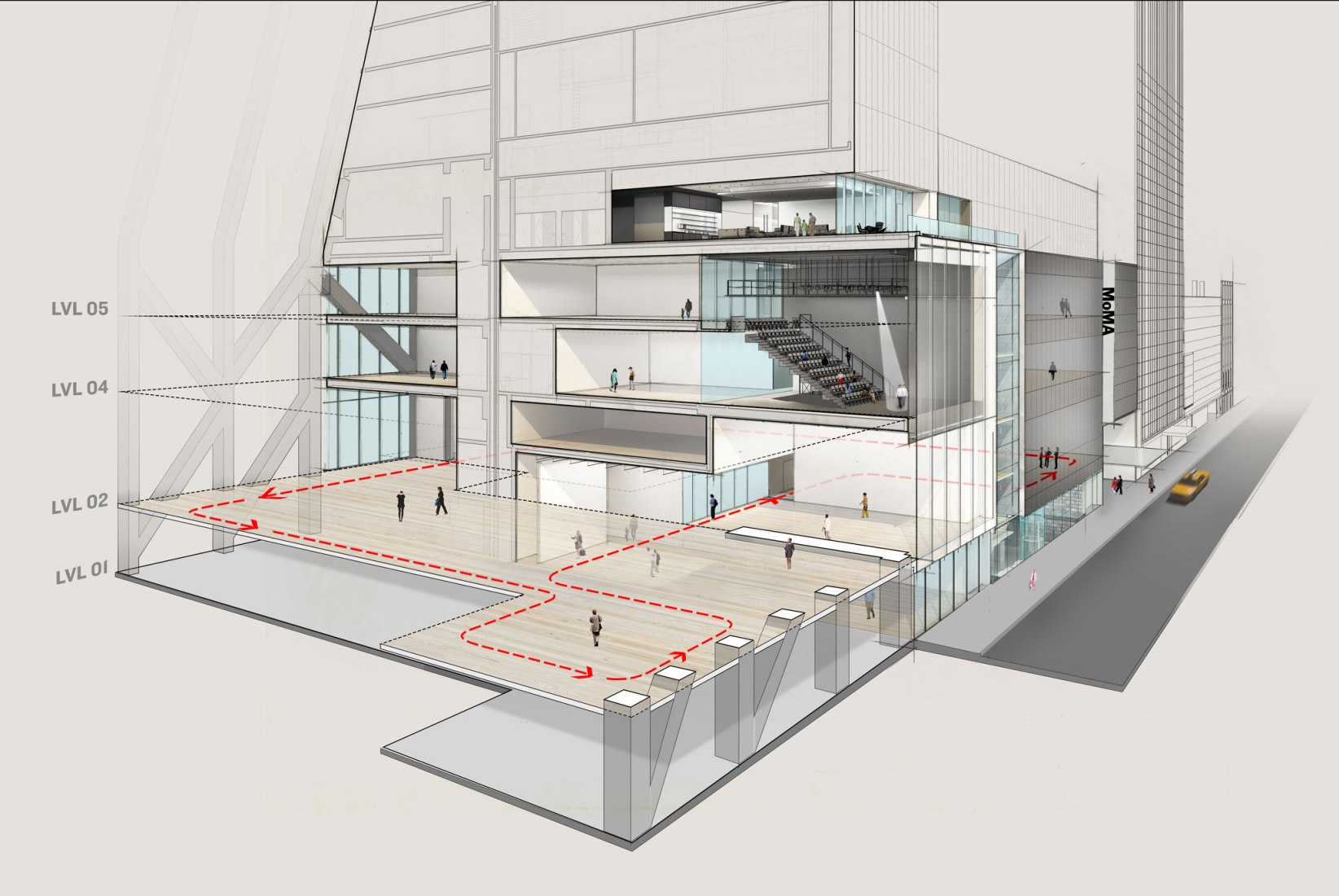 MoMA. 1st Step Renovation and Project by Diller Scofidio + Renfro | Strength of Architecture | From 1998