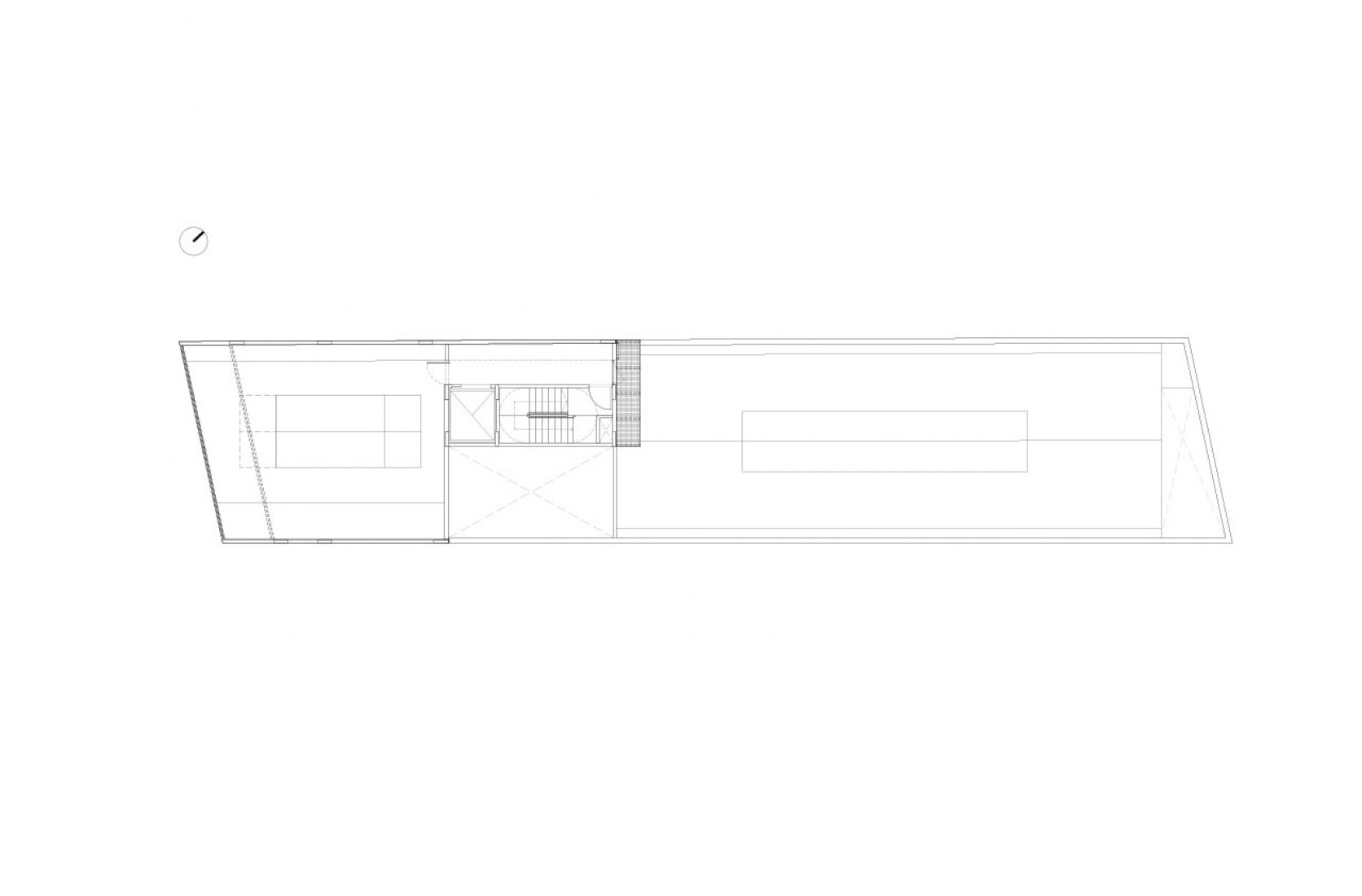 Planta tercera. Niceto. Oficinas y showroom de  indumentaria por Ana Smud y Daniel Zelcer + Camila Jalife.