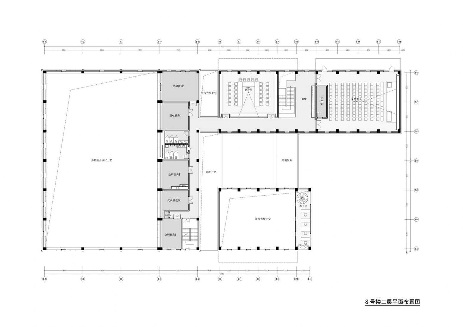 Segunda planta edificio 1. Antigua factoria como nuevo centro cultural por And Studio.