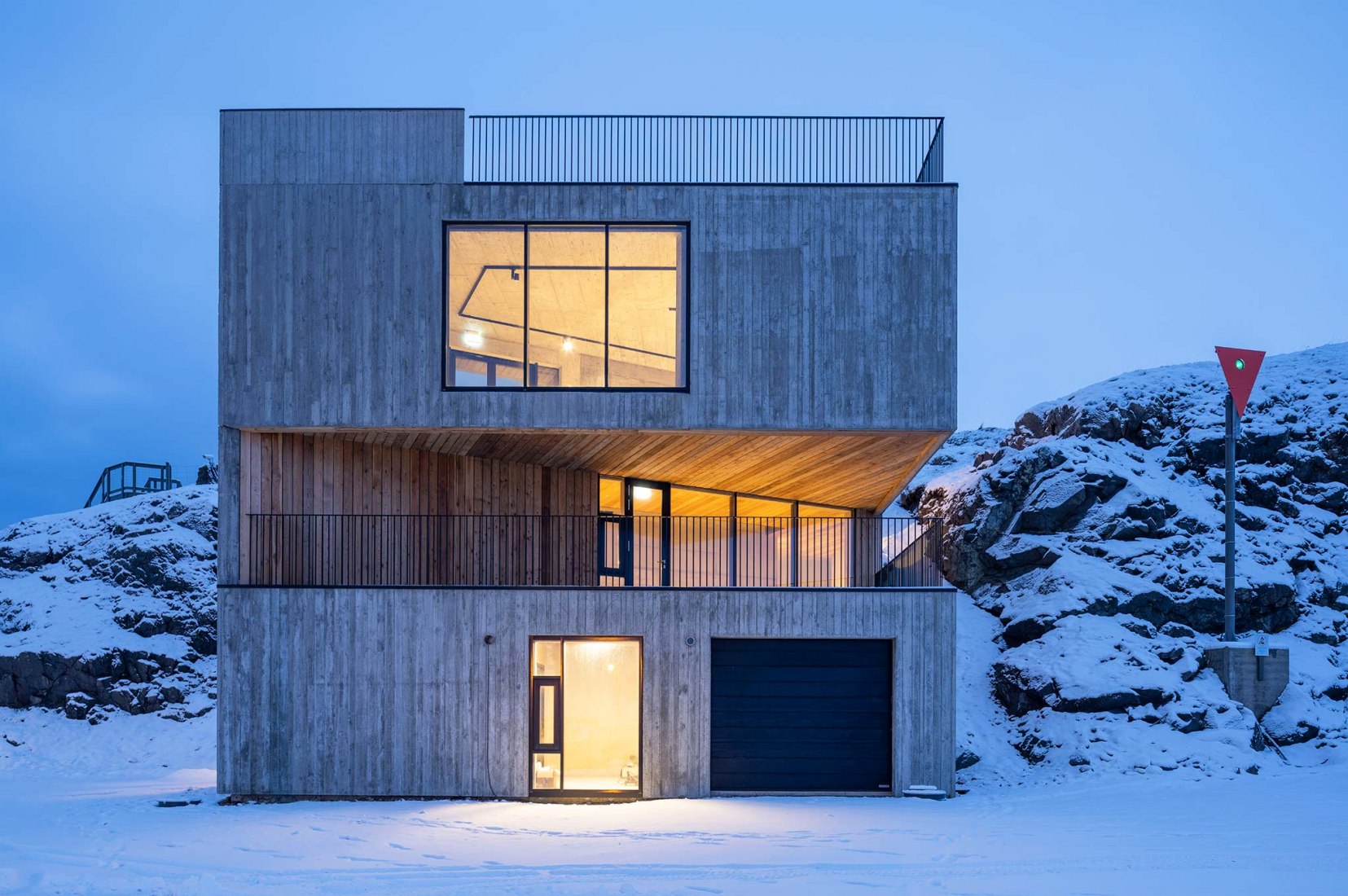 Visitor Centre by Andersen and Sigurdsson Arkitekter. Photograph by Christopher Lund
